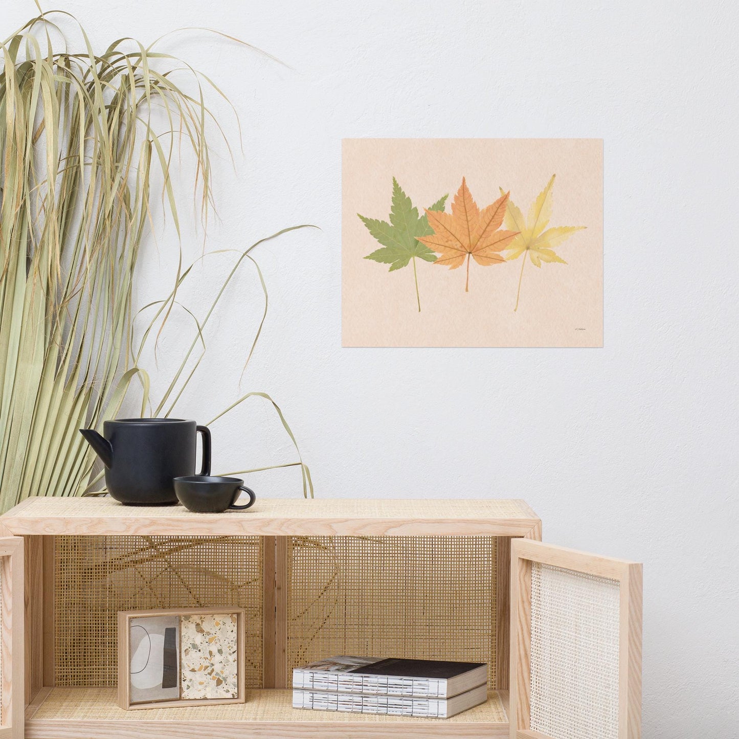 Fall Autumn Leaves Print - Wall Art - Home Décor