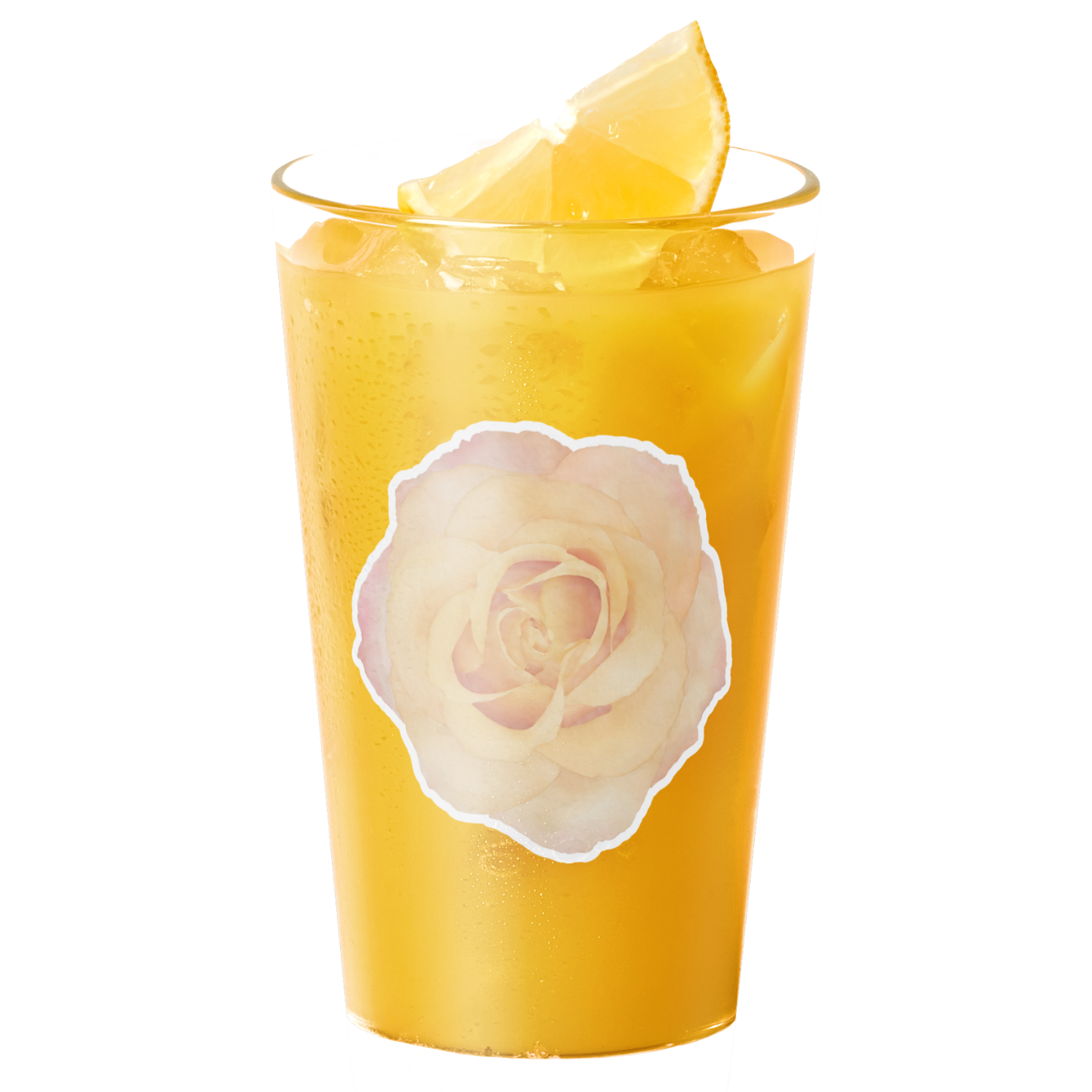 Hand-painted Watercolor Rose Stickers