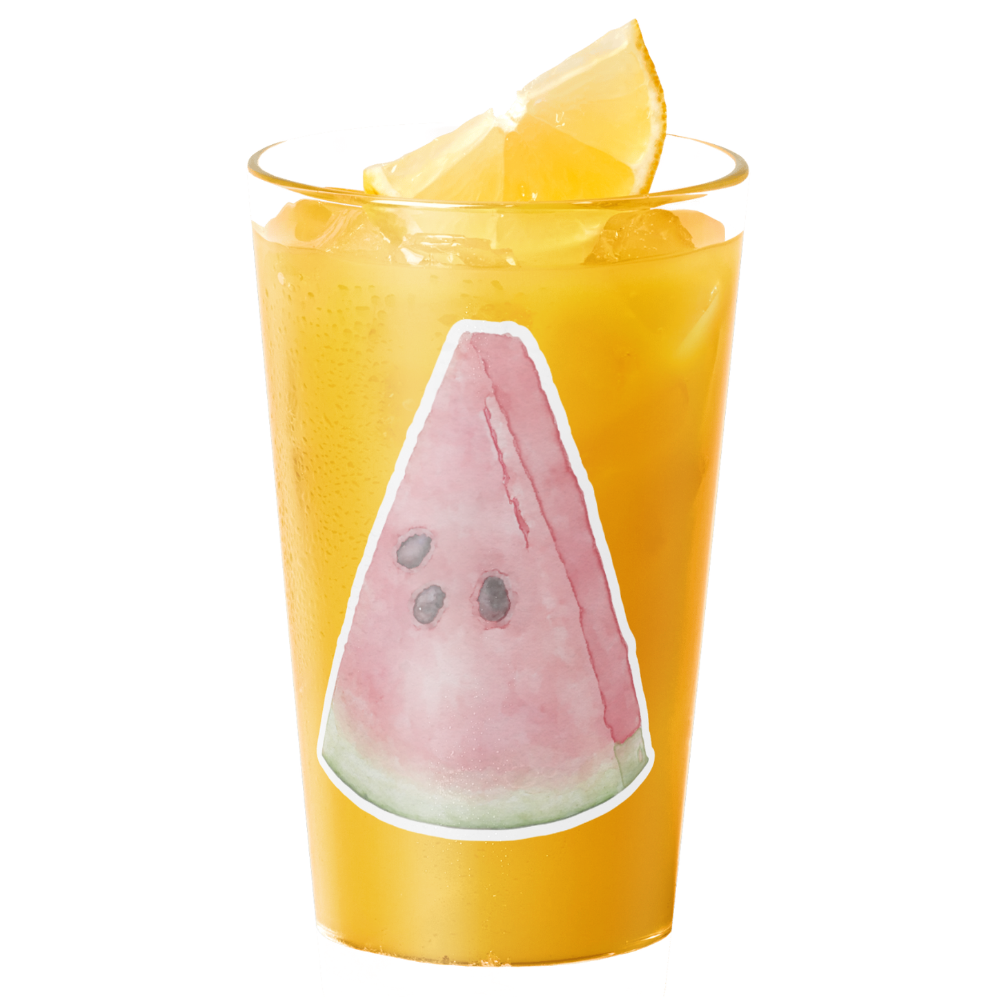 Watercolor Summer Food & Drink Stickers – Cute Vacation Sticker Set
